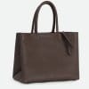 MARCEL HANDBAG IN ITALIAN LEATHER CHOCOLATE