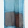 BORDERED EARTH SCARF IN HAND DYED CASHMERE