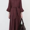 DRIFT DRESS IN ITALIAN SATEEN COTTON