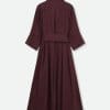 DRIFT DRESS IN ITALIAN SATEEN COTTON
