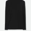 LONG LAYERING TEE IN PIMA COTTON STRETCH