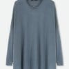 MATTEO OVERSIZED LONG SLEEVE CREW IN FINE ITALIAN MERINO