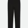 PLAZA SIDE ZIP IN ITALIAN TECHNICAL STRETCH
