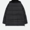TOSCANA SHEARLING & GOOSE DOWN ITALIAN COAT