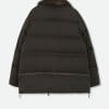 TOSCANA SHEARLING & GOOSE DOWN ITALIAN COAT
